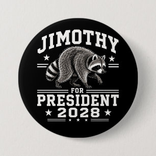 Macaron Rond 7,6 Cm Jimothy président 2028