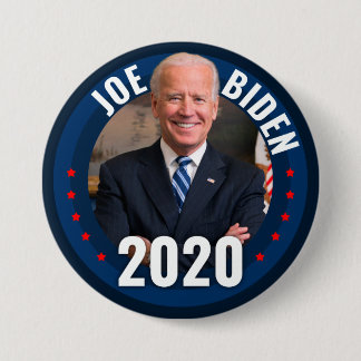 Macaron Rond 7,6 Cm Joe Biden 2020 pour le Président