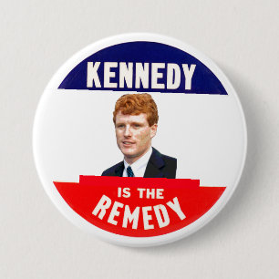 Macaron Rond 7,6 Cm (Joe) Kennedy Est Le Remède