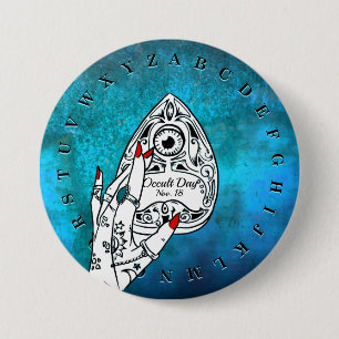 Macaron Rond 7,6 Cm Jour occulte