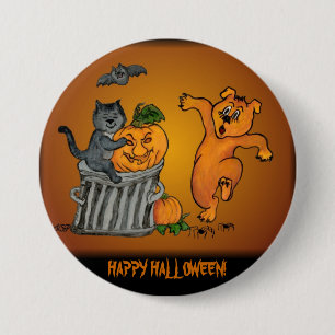 Macaron Rond 7,6 Cm Joyeux Halloween ! 5