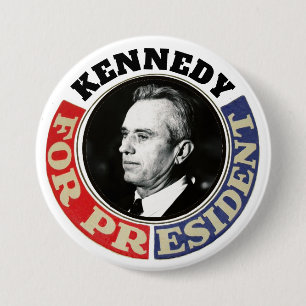 Macaron Rond 7,6 Cm Jr. de Robert F. Kennedy pour le président