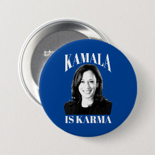 Macaron Rond 7,6 Cm Kamala est Karma