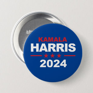 Macaron Rond 7,6 Cm Kamala Harris 2024