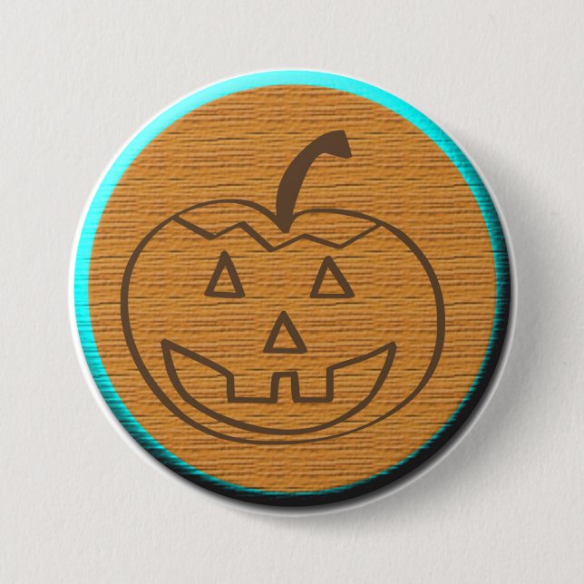 Macaron Rond 7,6 Cm Kine de Halloween (Devant)