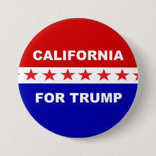 Macaron Rond 7,6 Cm La Californie pour Trump