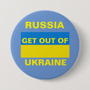 MACARON ROND 7,6 CM LA RUSSIE SORT D'UKRAINE