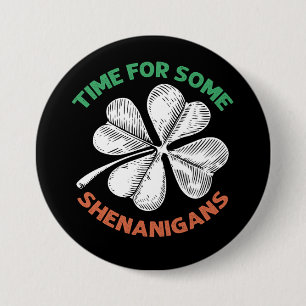 Macaron Rond 7,6 Cm La St-Patrick c'est le moment pour quelques frasqu