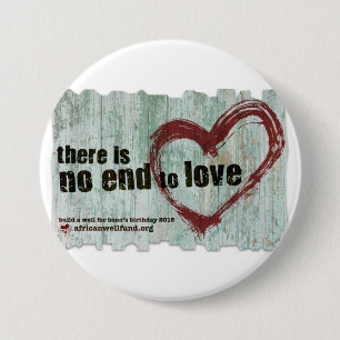 Macaron Rond 7,6 Cm Le bouton d'anniversaire de Bono "là n'est aucune