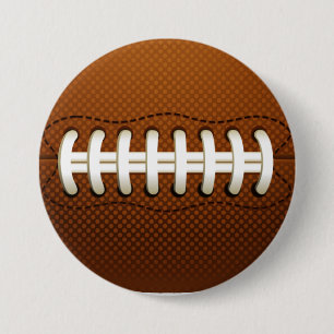 Macaron Rond 7,6 Cm Le football