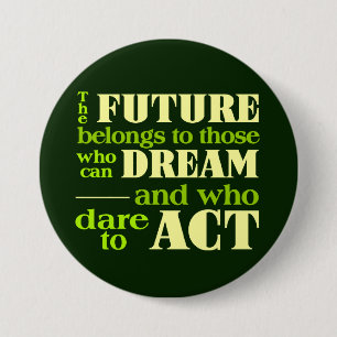 Macaron Rond 7,6 Cm Le futur bouton