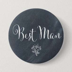 Macaron Rond 7,6 Cm Le meilleur bouton d'homme de tableau