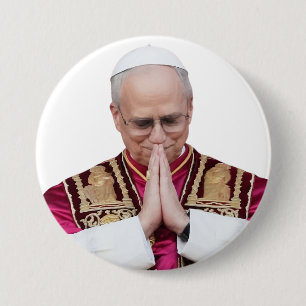 Macaron Rond 7,6 Cm Le Pape Léon XIV Cadeau Religieux Catholique
