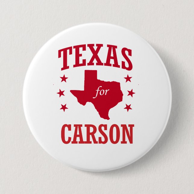 MACARON ROND 7,6 CM LE TEXAS POUR CARSON (Devant)