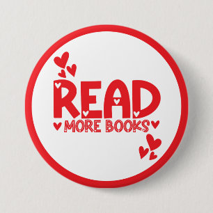 Macaron Rond 7,6 Cm Lecture Livres amour
