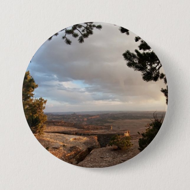 Macaron Rond 7,6 Cm L'endroit d'Aline (Devant)