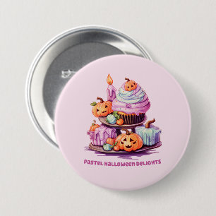 Macaron Rond 7,6 Cm Les délices du Pastel Halloween