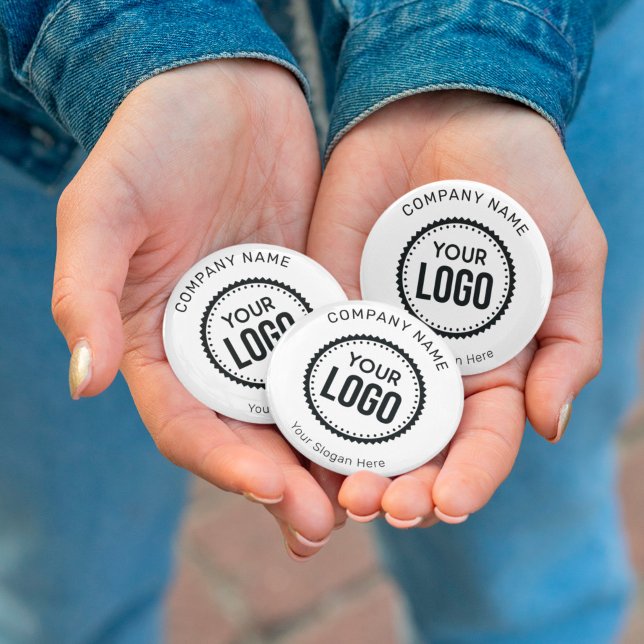 Macaron Rond 7,6 Cm Logo Et Slogan Personnalisés Avec Promotions (Créateur téléchargé)