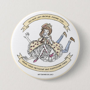 Macaron Rond 7,6 Cm Lolita classique suffoquent