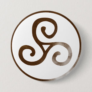 Macaron Rond 7,6 Cm Magick - Triskele