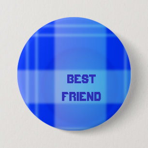 Macaron Rond 7,6 Cm Meilleur ami