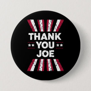 Macaron Rond 7,6 Cm Merci Joe Président Biden