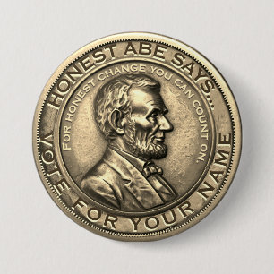 Macaron Rond 7,6 Cm Modèle de campagne amusant mémorable