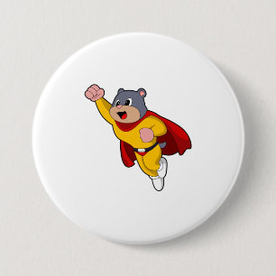 Macaron Rond 7,6 Cm Mole d'Hero