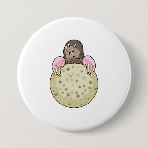 Macaron Rond 7,6 Cm Mole with Moon