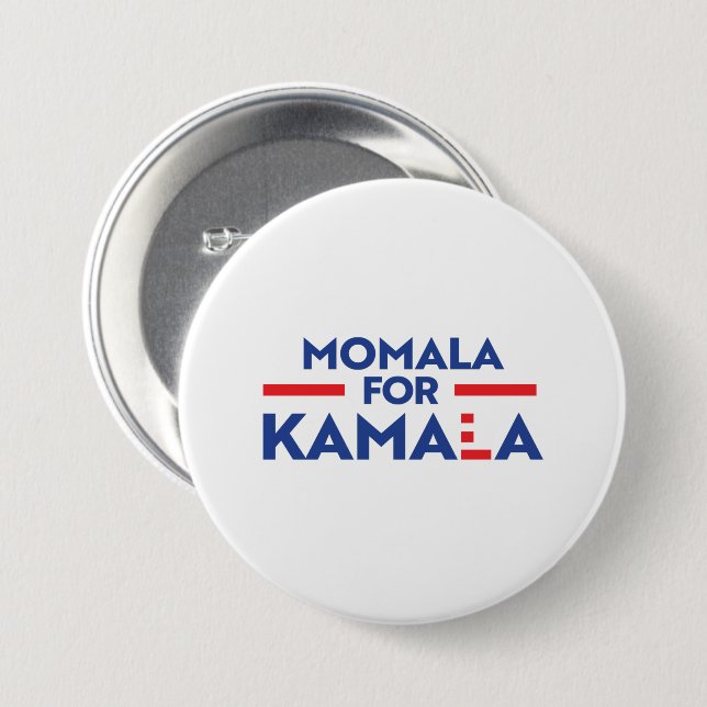 MACARON ROND 7,6 CM MOMALA POUR KAMALA (Devant & derrière)