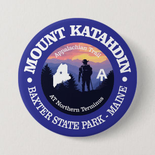 Macaron Rond 7,6 Cm Mont Katahdin (rd2)