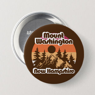Macaron Rond 7,6 Cm Mont Washington New Hampshire