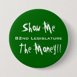 Macaron Rond 7,6 Cm Montrez-moi le bouton d'argent