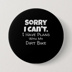 Macaron Rond 7,6 Cm Motocross Racing Motorcycle Dirt Quote De Vélo Am