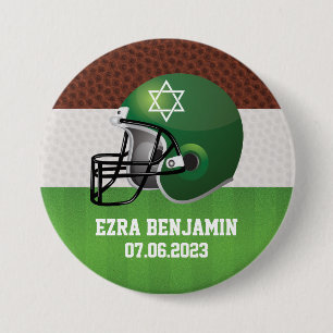 Macaron Rond 7,6 Cm NFL American Football Bar Mitzvah