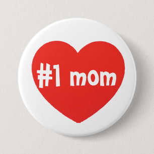 Macaron Rond 7,6 Cm number one mom