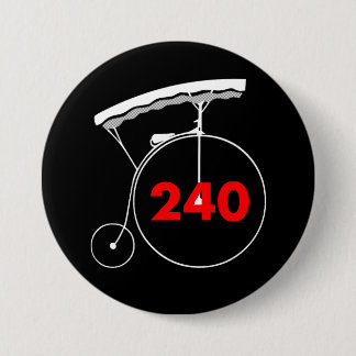 Macaron Rond 7,6 Cm Observateur 240