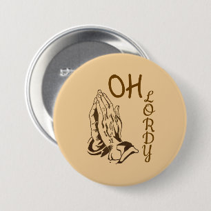 Macaron Rond 7,6 Cm Oh Lordy Bouton