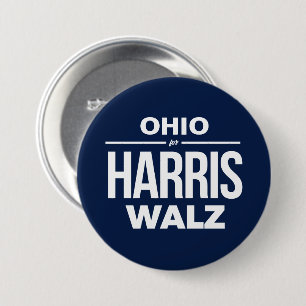 Macaron Rond 7,6 Cm Ohio pour Harris Walz