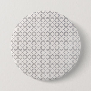 Macaron Rond 7,6 Cm Ornement arabesque élégant