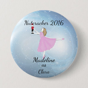 Macaron Rond 7,6 Cm Ornement personnalisé de Clara