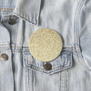 Macaron Rond 7,6 Cm Pailletage doux lumière dorée scintille