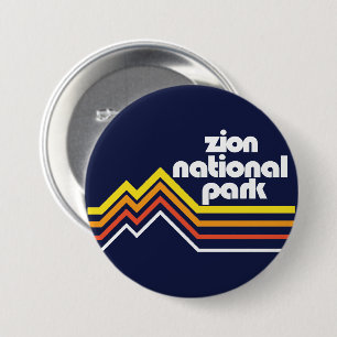 Macaron Rond 7,6 Cm Parc national de Zion