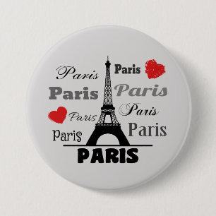 Macaron Rond 7,6 Cm Paris