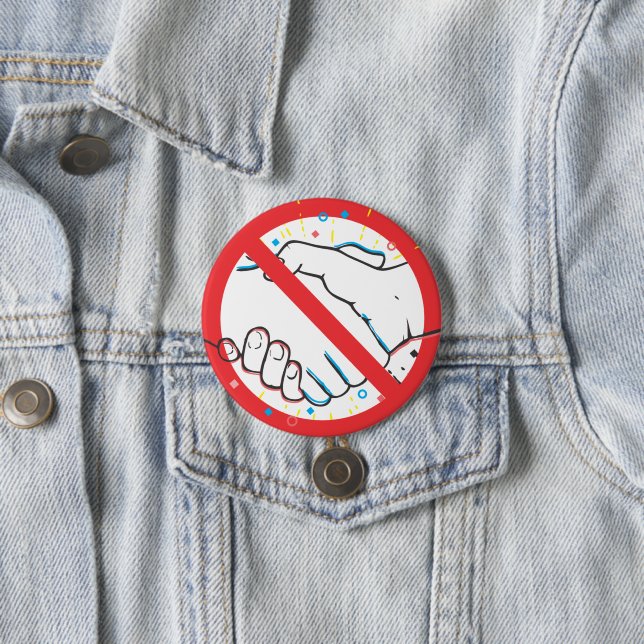 Macaron Rond 7,6 Cm Pas de poignée de main (En situation)