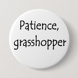 Macaron Rond 7,6 Cm patience, sauterelle