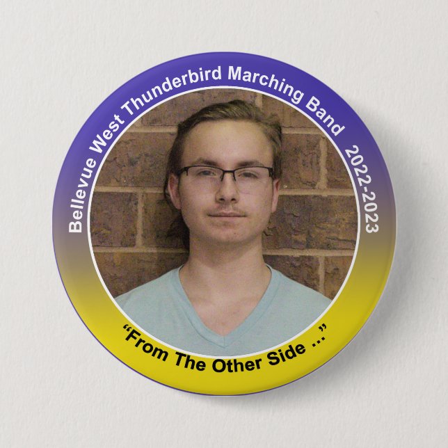 Macaron Rond 7,6 Cm Percussion Joshua 10 (Devant)