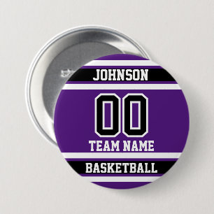 Macaron Rond 7,6 Cm Personnaliser le sport - Violet - 100% personnalis