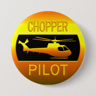Macaron Rond 7,6 Cm Pilote de couperet