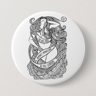 Macaron Rond 7,6 Cm Pin glorieux